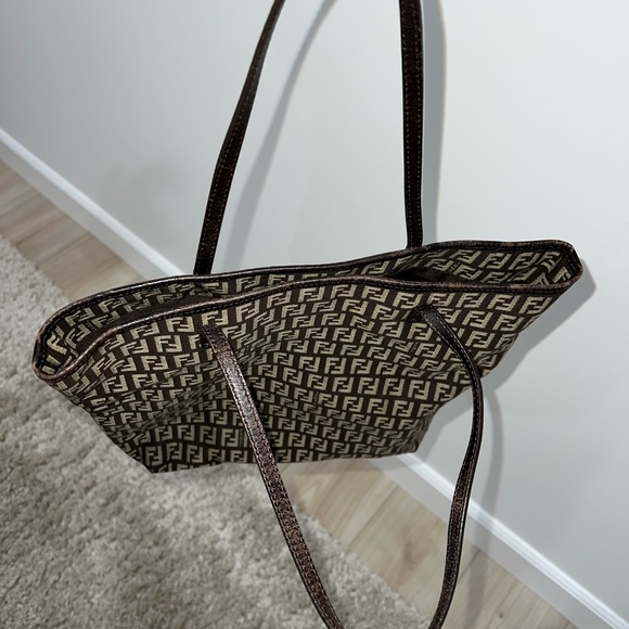 Authentic Fendi Vintage Zucchino Tote - Picture 15 of 16